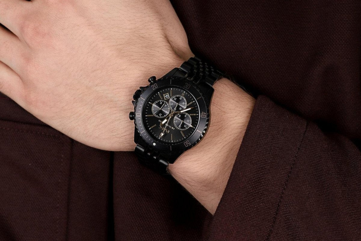 Michael Kors offers black watches for men