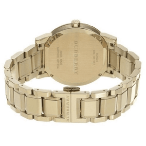 Burberry BU9003 White Dial Stainless Steel Unisex Watch - WATCH & WATCH