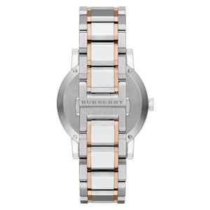 Burberry BU9006 Unisex Watch The City Two Tone Rose Gold - WATCH & WATCH
