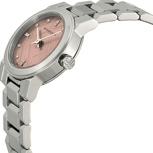 Burberry BU9223 The City Pink Dial Ladies Watch - WATCH & WATCH