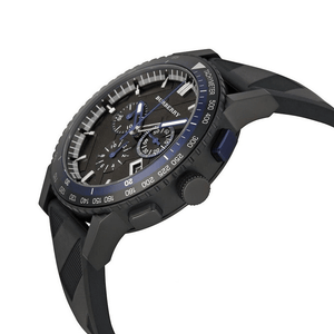 Burberry BU9806 The City Black Chronograph Men's Watch - WATCH & WATCH