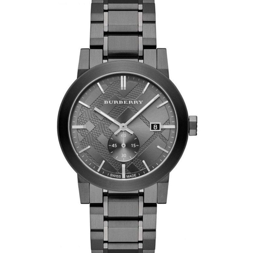 Grey burberry watch online