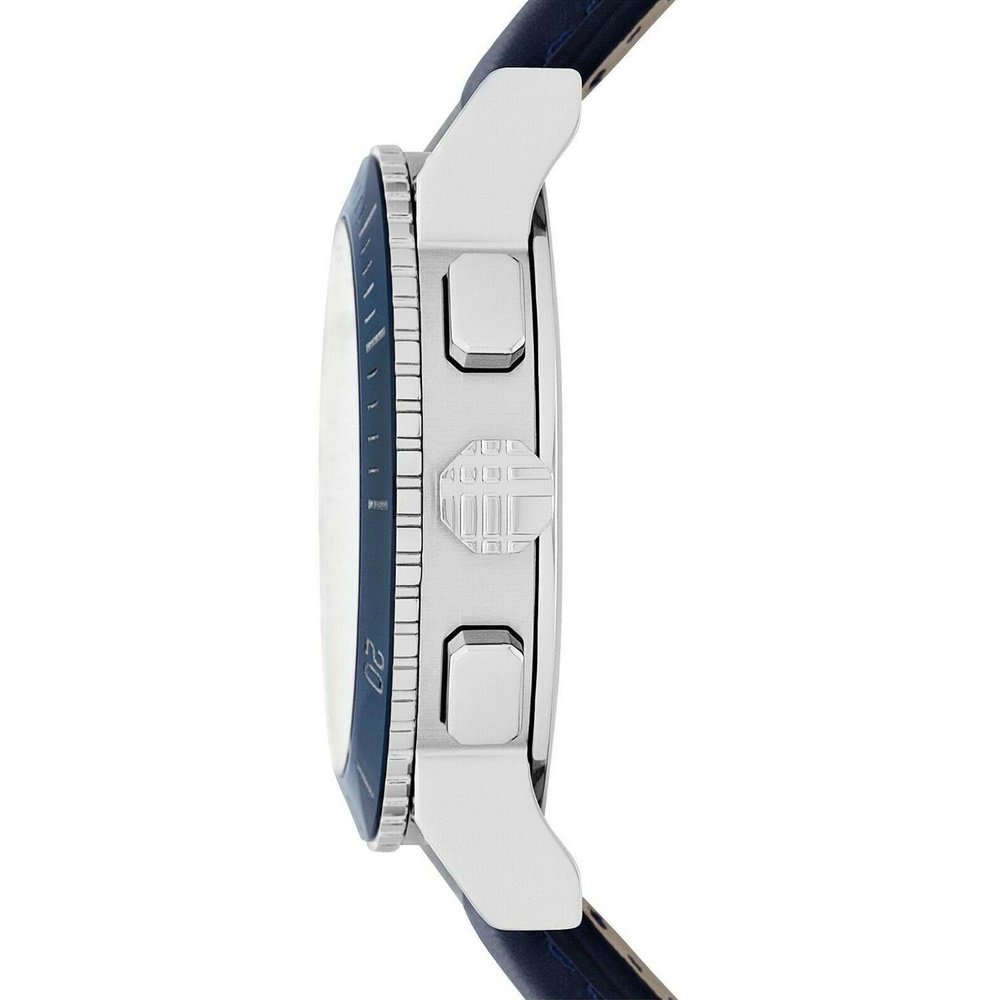 Burberry The City BU9383 Blue Dial and Bezel Stainless Steel Men's Watch - WATCH & WATCH
