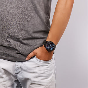 Diesel DZ4318 Mega Quartz Stainless Steel Men's Watch - WATCH & WATCH