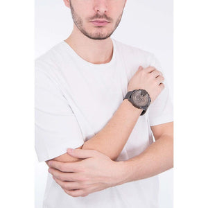 Diesel DZ4527 Mega Chief Chronograph Gunmetal Stainless Steel Mens Watch - WATCH & WATCH