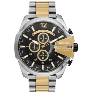Diesel DZ4581 Mega Chief Two Tone Men's Watch - WATCH & WATCH