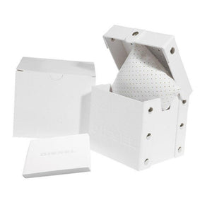 Diesel DZ7257 Bad Ass Chronograph Blue Dial Black Leather Men's Watch - WATCH & WATCH