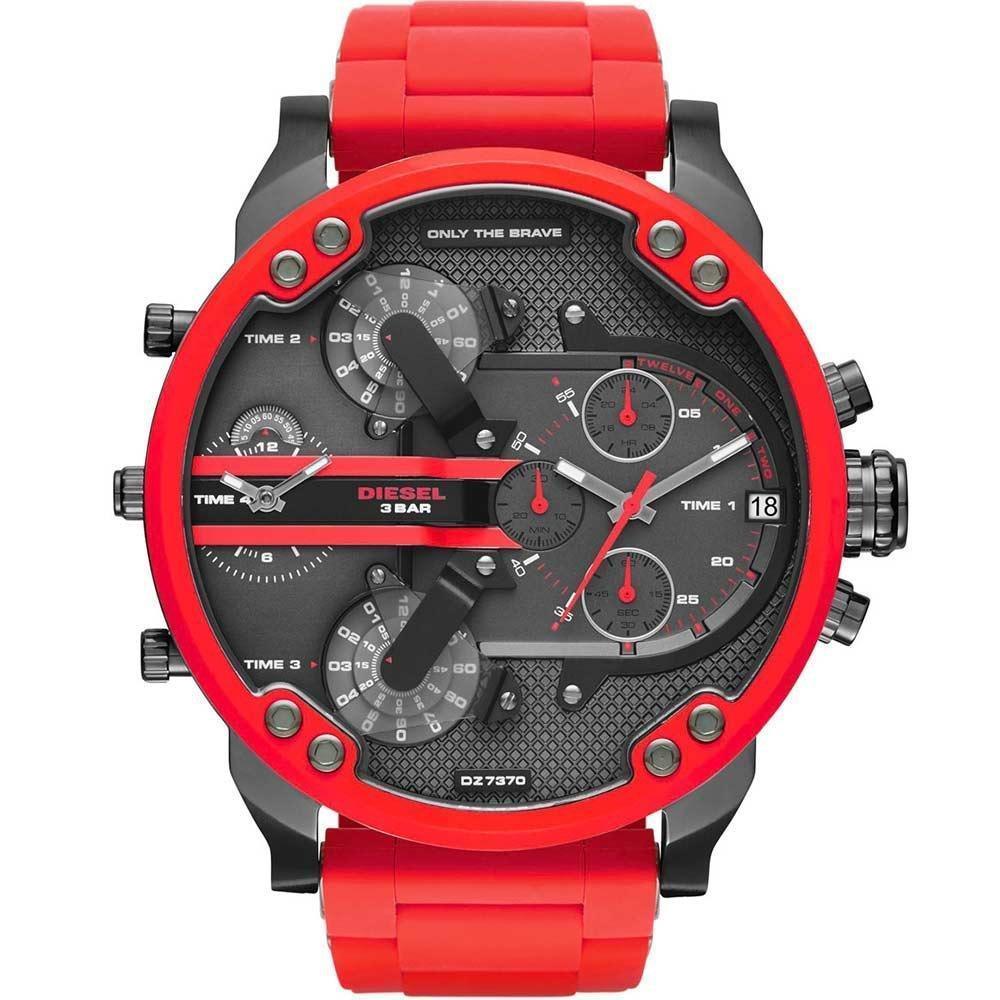 Diesel DZ7370 Gunmetal Dial Quartz Men's Watch - WATCH & WATCH