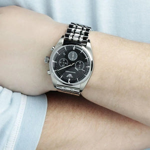 Emporio Armani AR0373 Franco Chronograph Men's Watch - WATCH & WATCH