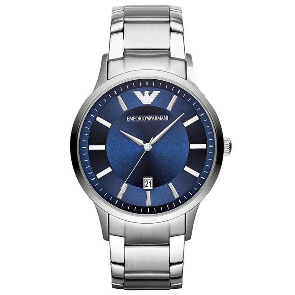 Emporio Armani AR11180 Quartz Blue Dial Men's Watch WATCH WATCH