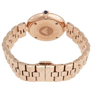 Emporio Armani AR11220 Rose Gold Steel 316 L Analog Quartz Women's Watch - WATCH & WATCH