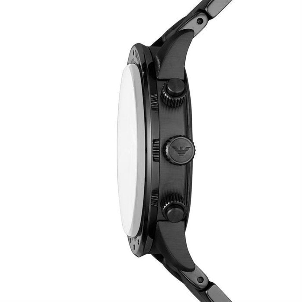 Emporio Armani AR11242 Analog Black Dial Men's Watch - WATCH & WATCH