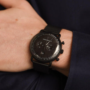 Emporio Armani AR11264 Sport Aviator 43mm Men's Watch - WATCH & WATCH