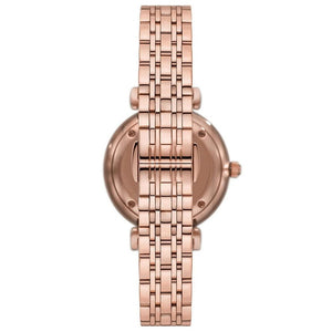 Emporio Armani AR11446 Gianni T - Bar Analog Silver Dial Women's Watch - WATCH & WATCH