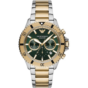Emporio Armani AR11586 Diver Chronograph Men’s Watch - WATCH & WATCH