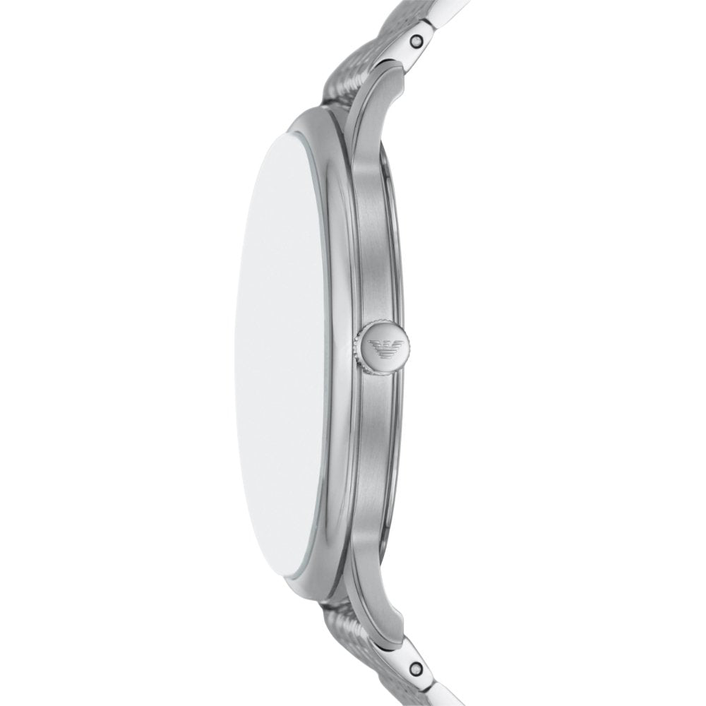 Emporio Armani AR11599 Minimalist Three - Hand Date Men’s Watch - WATCH & WATCH