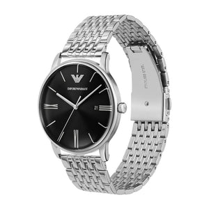 Emporio Armani AR11600 Minimalist Three - Hand Date Men’s Watch - WATCH & WATCH