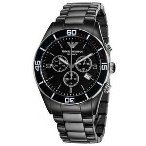 Emporio Armani AR1421 Men's Leo Ceramica Watch - WATCH & WATCH