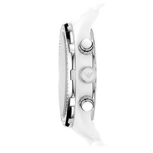 Emporio Armani AR1456 Ceramica Crystal White Ladies Watch - WATCH & WATCH