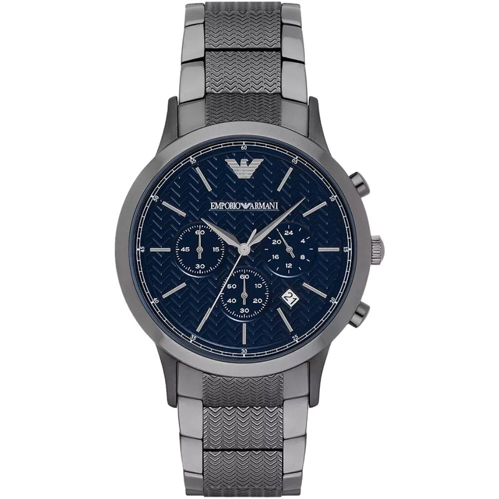 Emporio Armani AR2505 Gunmetal Chronograph Men's Watch WATCH WATCH