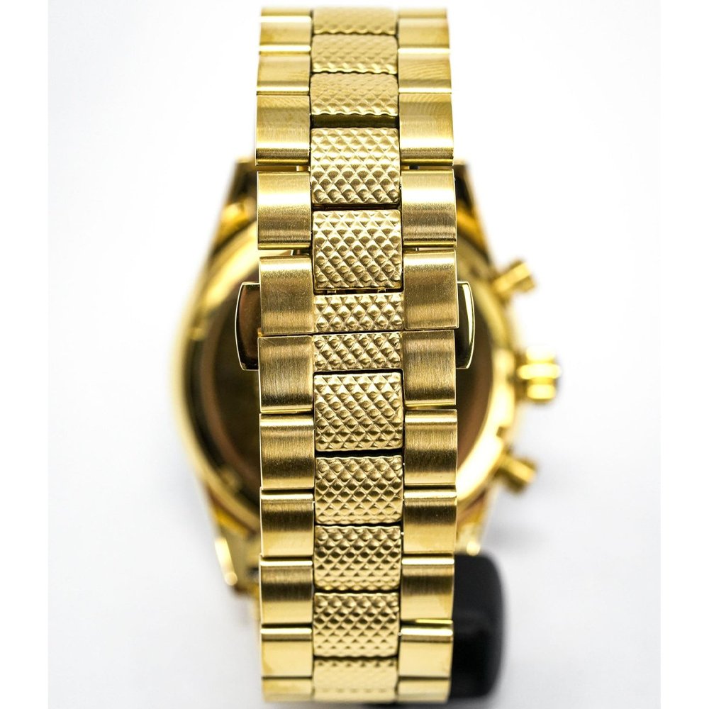 Emporio Armani AR5857 Men's Chronograph Watch Gold - WATCH & WATCH