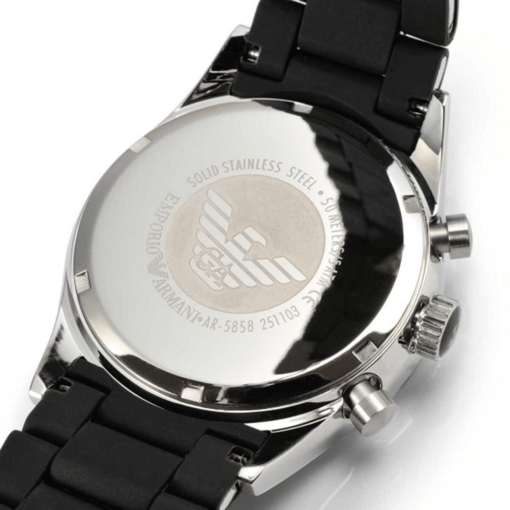 Emporio Armani AR5858 Chronograph Men's Watch - WATCH & WATCH