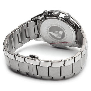 Emporio Armani AR5860 Blue Dial Chronograph Men's Watch - WATCH & WATCH