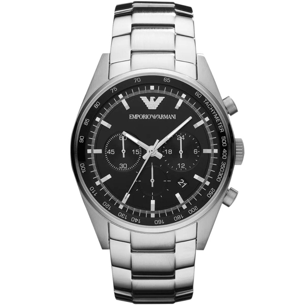 Emporio Armani AR5980 Chronograph Black Dial Men's Watch WATCH