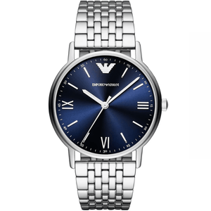 Emporio Armani AR80010 Blue Dial Men's Watch - WATCH & WATCH