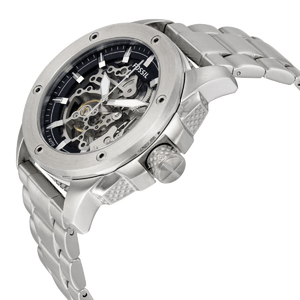 Fossil ME3081 Automatic Skeleton Dial Men's Watch - WATCH & WATCH