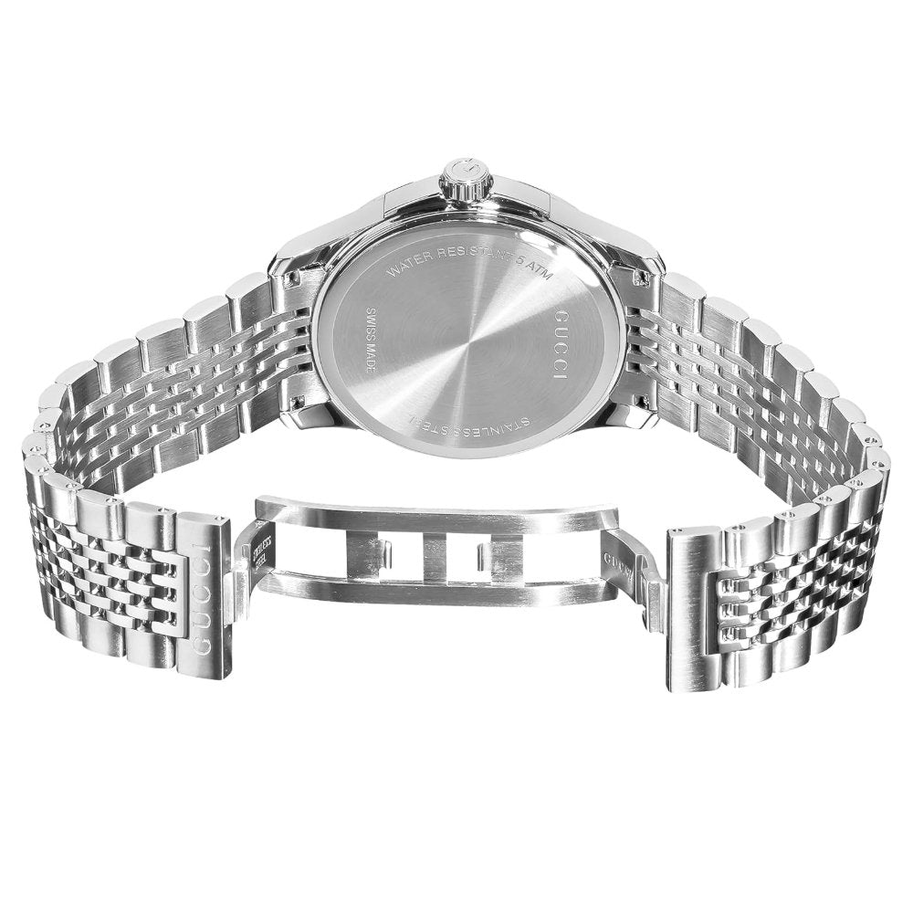 Gucci YA126407 G - Timeless Silver Dial Men's Watch - WATCH & WATCH