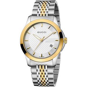 Gucci YA126409 G - Timeless Two - Tone Men's Watch - WATCH & WATCH