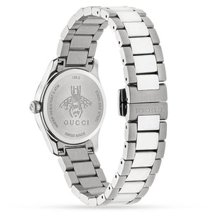 Gucci YA1265013 G - Timeless 27mm Ladies Pink Dial Watch - WATCH & WATCH