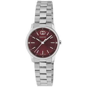 Gucci YA1265069 G - Timeless Red Dial Ladies Watch - WATCH & WATCH