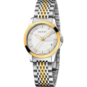Gucci YA126511 G - Timeless Two - Tone Ladies Watch - WATCH & WATCH