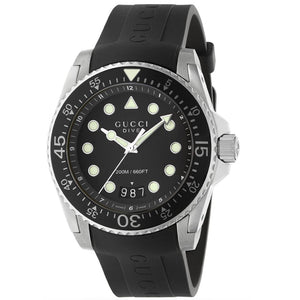 Gucci YA136204B Dive Black Men's Watch - WATCH & WATCH