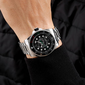 Gucci YA136218 Black Snake Dial Men's Watch - WATCH & WATCH