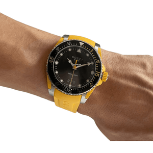 Gucci YA136319 Dive Black Dial Men's Watch - WATCH & WATCH