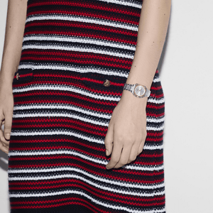 Gucci YA166503 G - Flat Silver Dial Ladies Watch - WATCH & WATCH