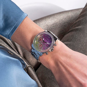 Guess GW0483L1 Sol Rainbow Glitter Dial Ladies Watch - WATCH & WATCH
