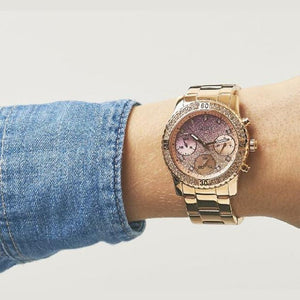 Guess W0774L3 Confetti Analogue Quartz Women's Watch - WATCH & WATCH