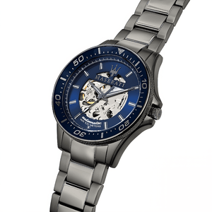 Maserati R8823140001 Automatic Blue Dial Men's Watch - WATCH & WATCH