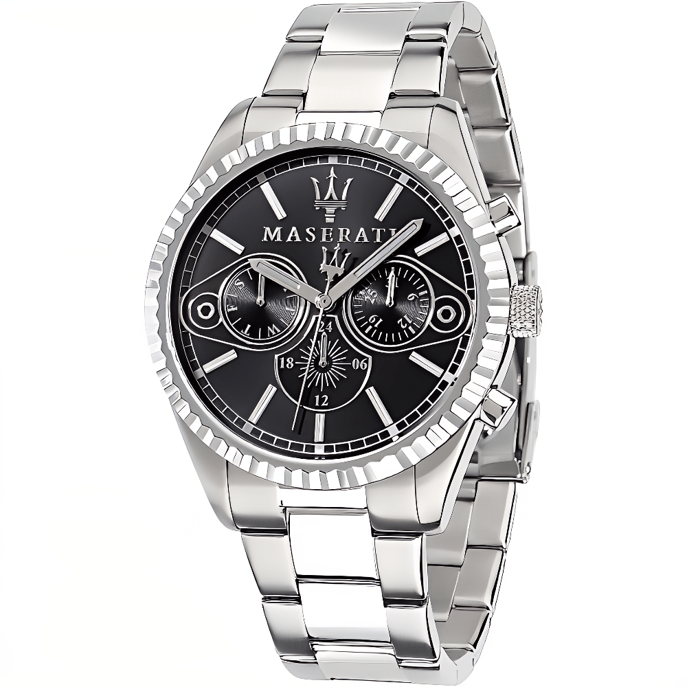 Maserati R8853100014 Chronograph Black Dial Men's Watch - WATCH & WATCH