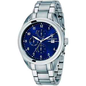 Maserati R8853112505 Traguardo Chronograph Blue Dial Men's Watch - WATCH & WATCH