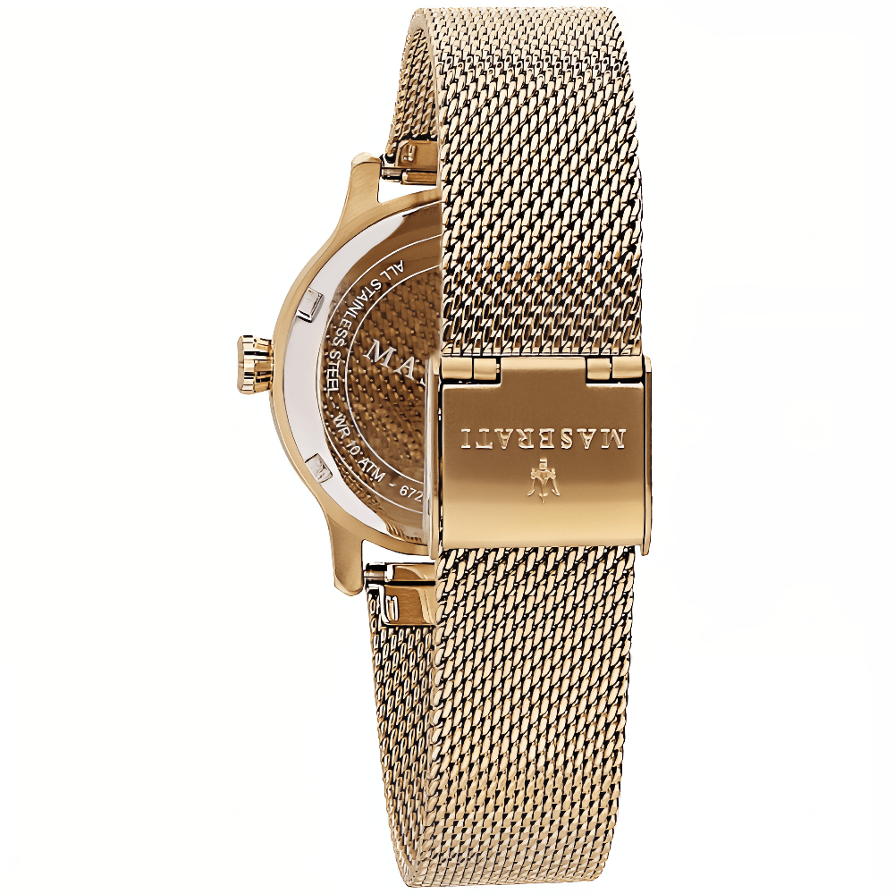 Maserati R8853118503 Epoca Blue Mother Of Pearl Dial Ladies Watch - WATCH & WATCH