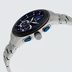 Maserati R8873612014 Traguardo Chronograph Blue Dial Men's Watch - WATCH & WATCH