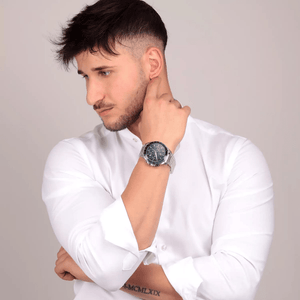 Maserati R8873612043 Traguardo Chronograph Blue Dial Men's Watch - WATCH & WATCH