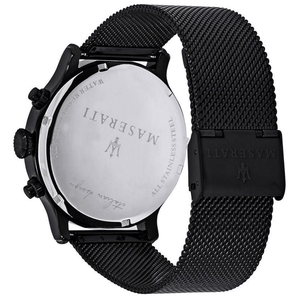 Maserati R8873618006 Epoca Chronograph Black Dial Men's Watch - WATCH & WATCH