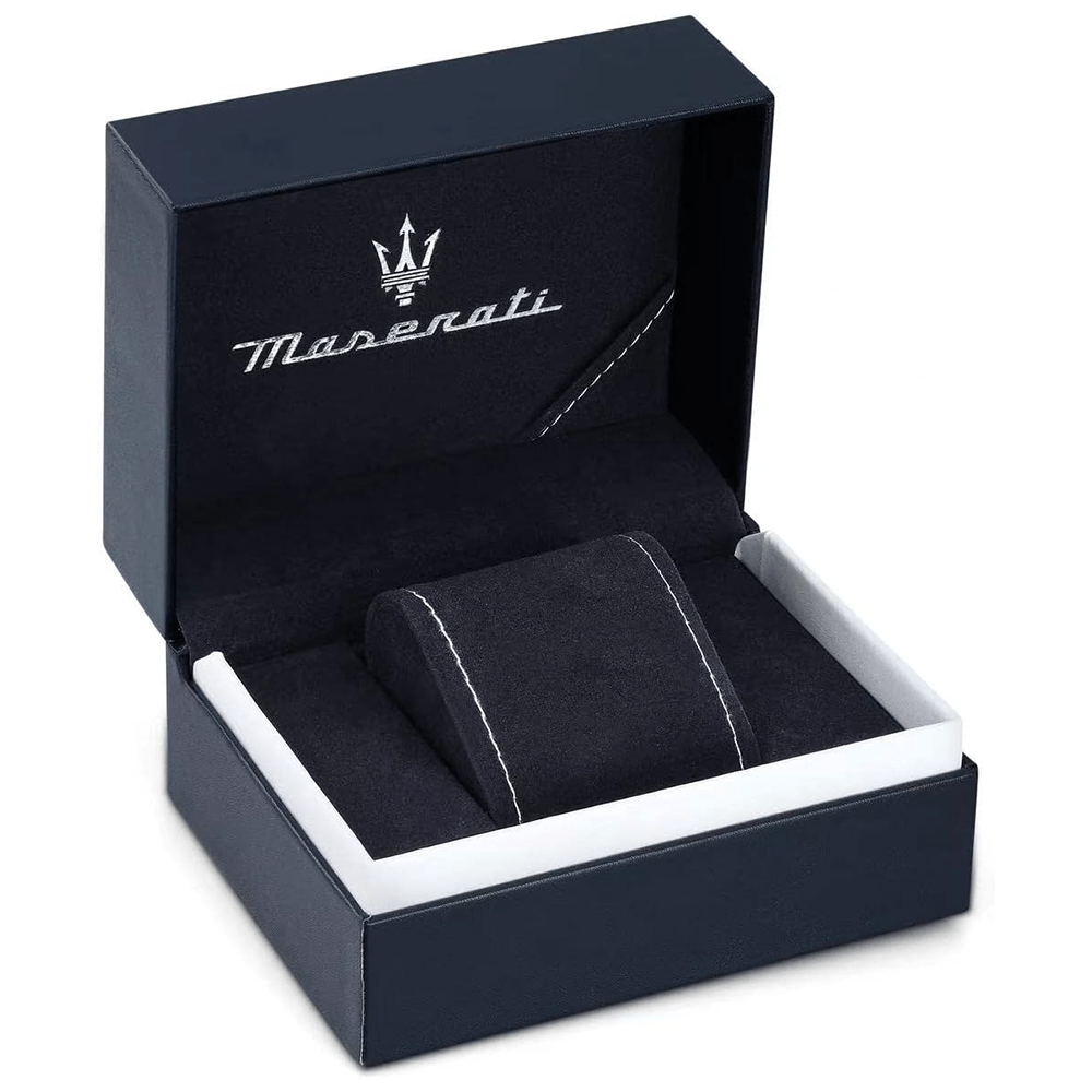 Maserati R8873640014 Sfida Chronograph Black Dial Two - Tone Men's Watch - WATCH & WATCH