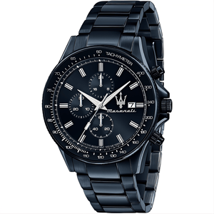 Maserati R8873640023 Sfida Chronograph Blue Dial Men's Watch - WATCH & WATCH